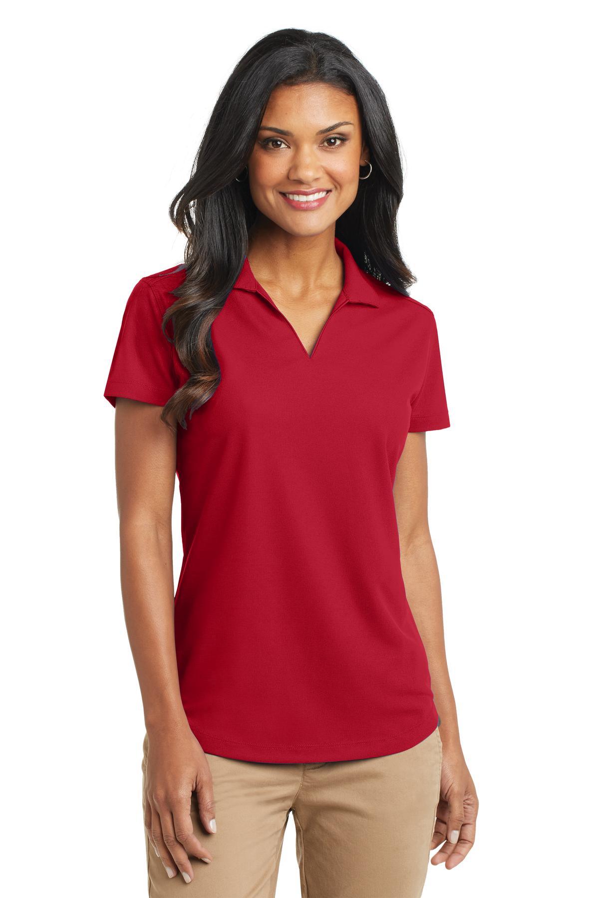 Port Authority Ladies Dry Zone Grid Polo. L572