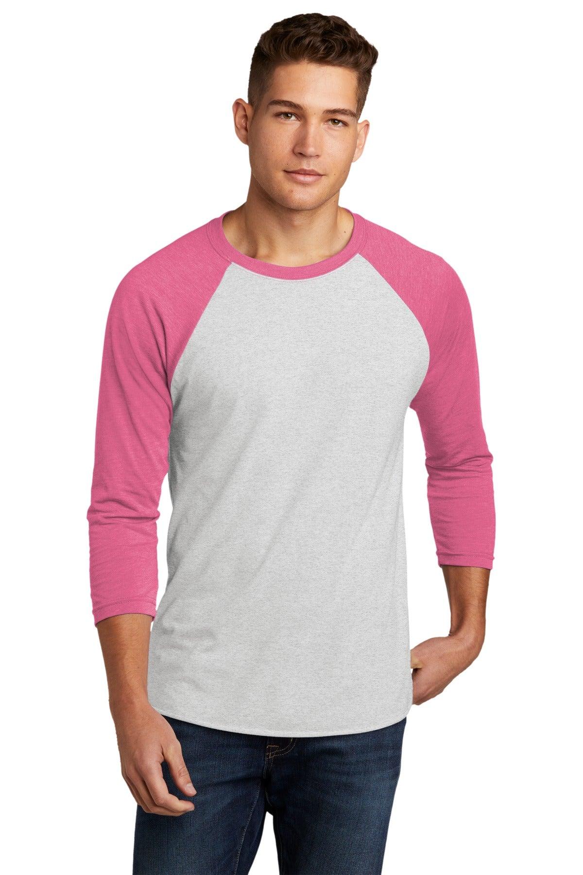 Next Level Apparel   Unisex Tri-Blend 3/4-Sleeve Raglan Tee. NL6051