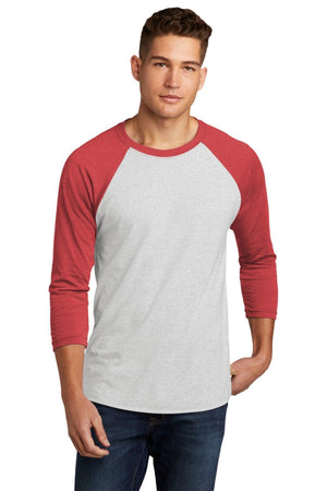 Next Level Apparel   Unisex Tri-Blend 3/4-Sleeve Raglan Tee. NL6051