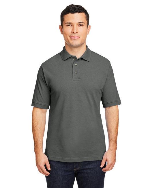 Harriton Men's 6 oz. Ringspun Cotton Piqu  Short-Sleeve Polo M200