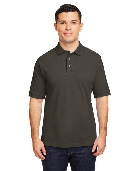 Harriton Men's 6 oz. Ringspun Cotton Piqu  Short-Sleeve Polo M200