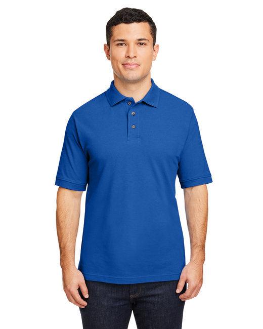 Harriton Men's 6 oz. Ringspun Cotton Piqu  Short-Sleeve Polo M200