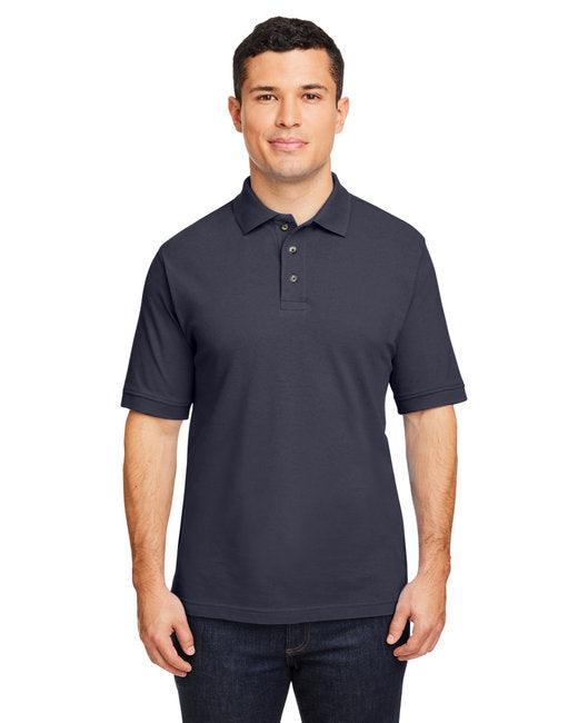 Harriton Men's 6 oz. Ringspun Cotton Piqu  Short-Sleeve Polo M200